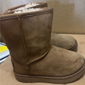 Cozy Brown Shearling Boots
